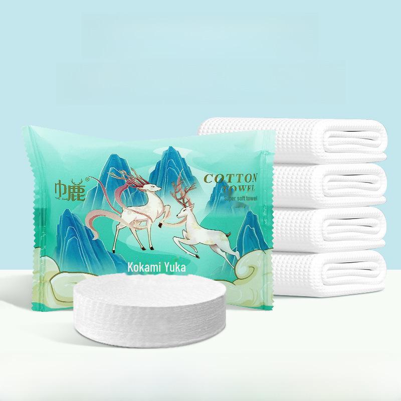 

Портативное одноразовое банное полотенце из прессованного хлопка, 70x140 см, плотное и складное, для путешествий и использования в гостиницах Individually Packaged