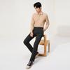 Qipai Men's High-Elastic Knit Straight-Leg Casual Pants