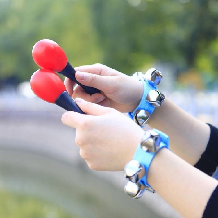 10Pcs Children Orff Percussions Natural Wooden Percussions Instruments Musical Toy