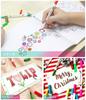 Ohuhu Art 100 Color Pen Brush Extra Fine Picture Coloring Art Storage Case Christmas Gift Markers, Water-based Pens, Colors, Set, Type, Water-based