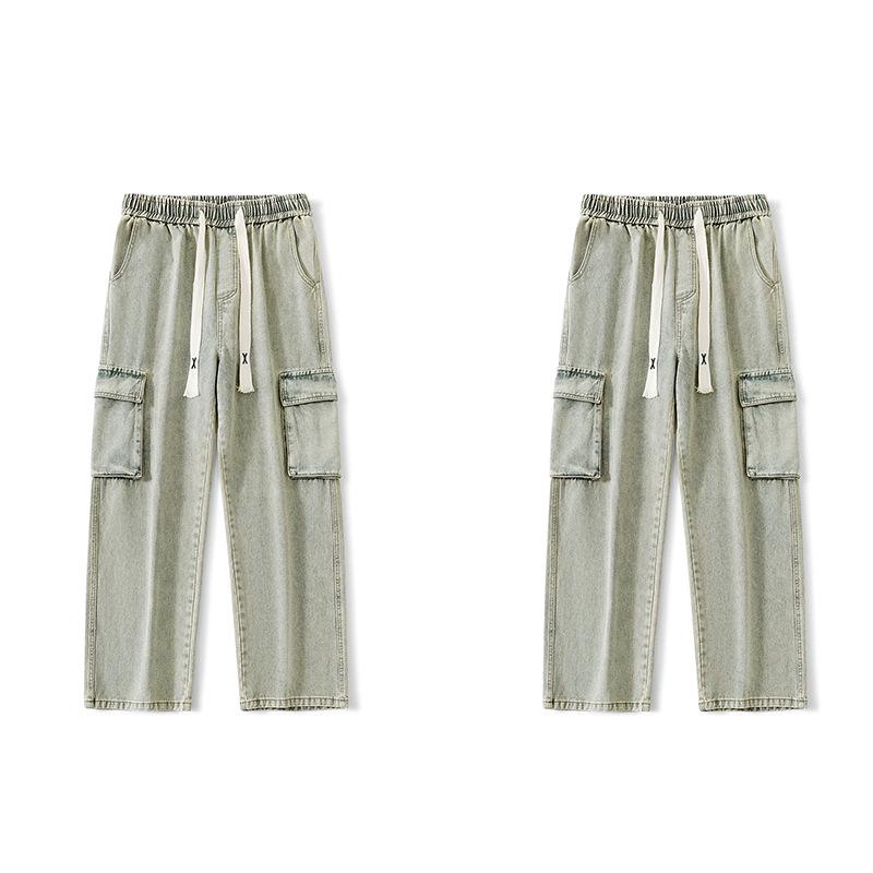 

Мужские джинсы свободного кроя XXBRO High Street Fashion Straight S жёлтый/охра