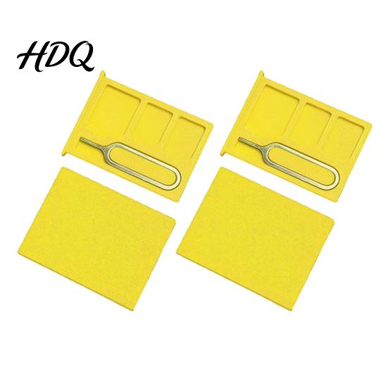 Portable SIM Card Box 2Pcs 3D Printed One-Piece Storage Box Multi-slot Case