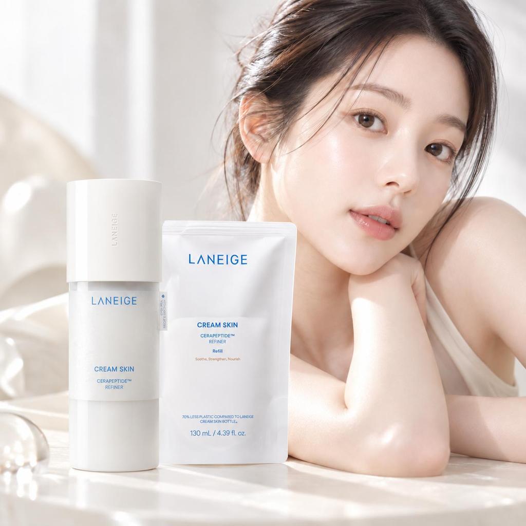 LANEIGE Cream Skin Moisturizing Toner 170ml + Refill 130ml