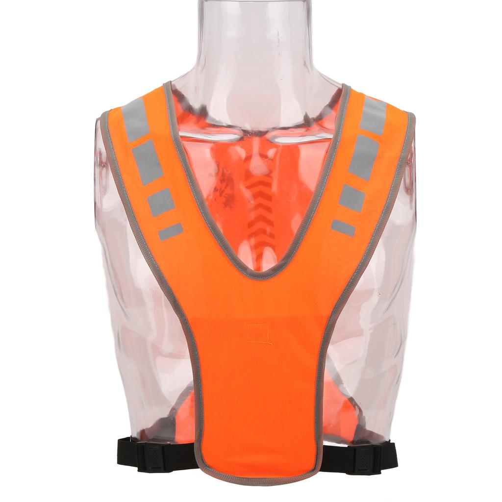 Sicherheitsweste mit hoher Sichtbarkeit Verstellbare reflektierende Jacke zum Laufen, Joggen, Spazierengehen, Radfahren