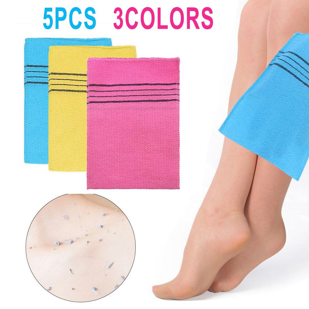 Bath Towel Cloth Scrub Towel Bath Massage Polyester Cotton