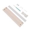 Manual Book Binding Punch Kit Plastic Bookbinding Hole Guide Template for Wood Crafts Journals Scrapbooking