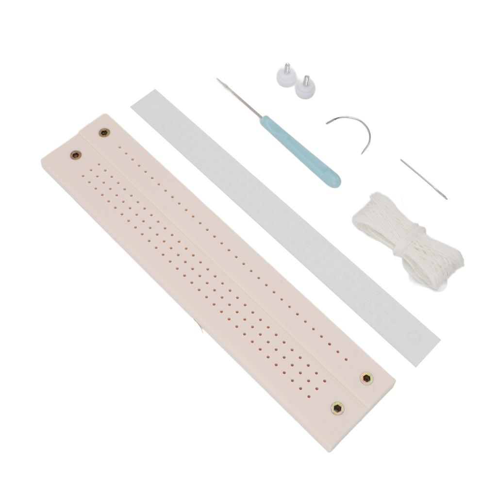 Manual Book Binding Punch Kit Plastic Bookbinding Hole Guide Template for Wood Crafts Journals Scrapbooking