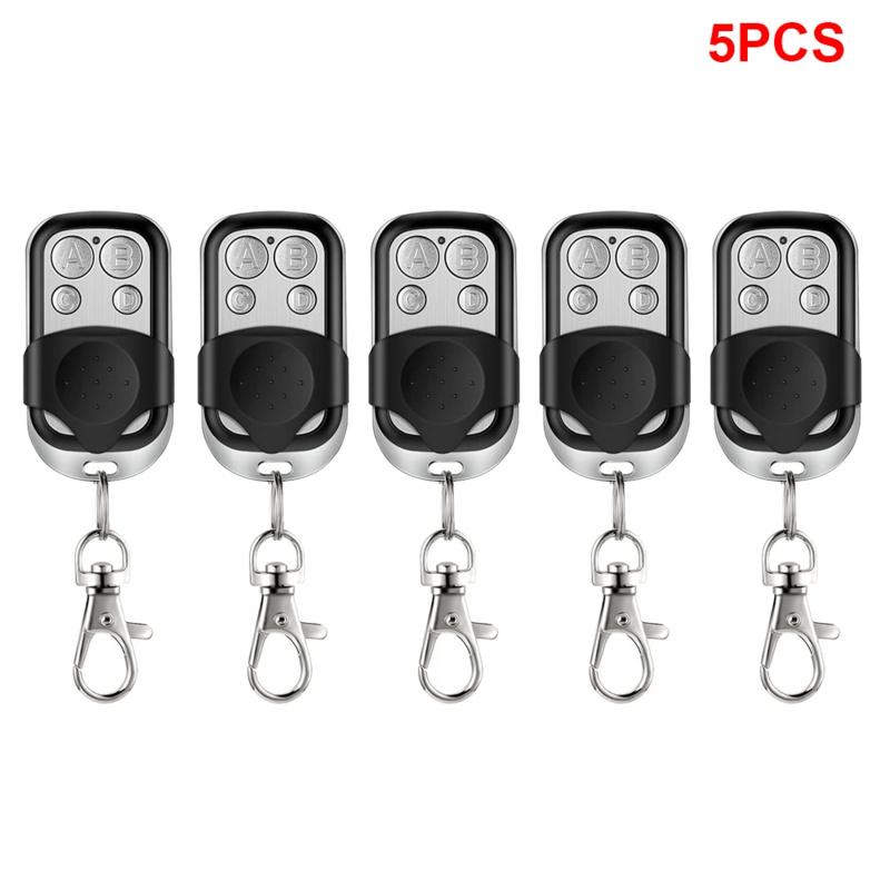 

1 5 10 PCS Learning Code Key 433 92MHZ Clone Remote Control Universal Copier for Rolling Garage Door Cloning System