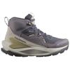 SALOMON Elixir Anti-Slip Wear-Resistant Mid-Top Trekking Shoes Women's Purple Gray Sneakers L47576800