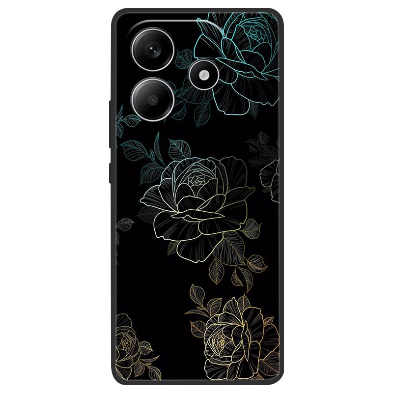 For Redmi Note 14 4G 5G Case Soft TPU Silicone Back Cover for Xiaomi Remi Note 14 5G Global Version Phone Cases Luxury Shell Bag