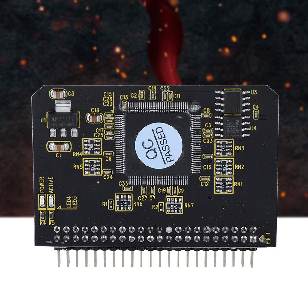 Richer-R Memory Card To IDE Adapter, Micro Memory Card To IDE, Micro Memory CardTF Memory Card To IDE 44-pin Male Adapter, Supports DMAULTRA DMA Modes