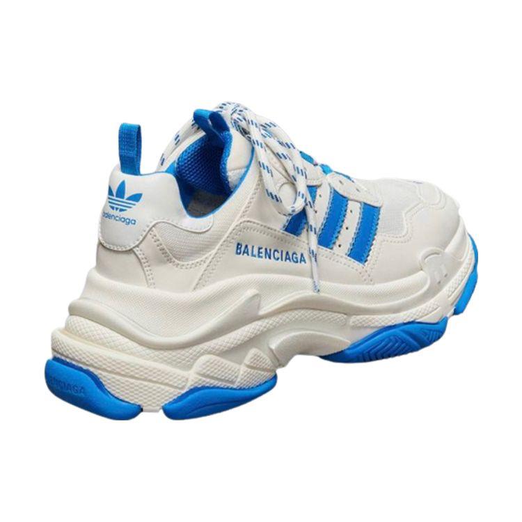 Balenciaga x Adidas Tenisky Triple S Bílé Modré Dámské Tenisky IF0174