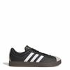 Adidas VL Court Unisex Core Size 2.0 Sneakers, Adult, NIV26, Black/Footwear White/Gum (ID6017), 27.5cm