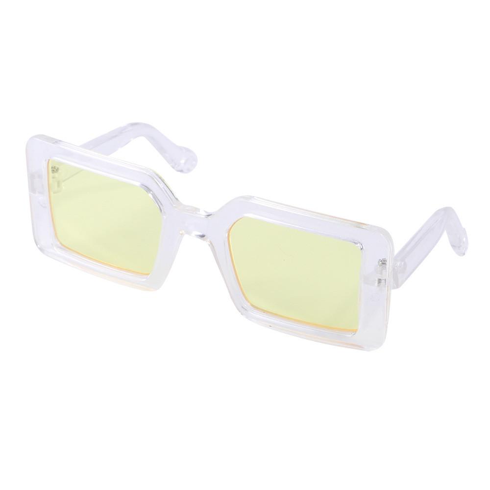 

Unique Colorful Pet Sunglasses For Dogs And Cats Perfect For Fashionable Accessories Yellow