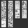 Art Journal Stencils Versatiled Border Design Template For Classroom Activities Home Crafts And Creative Projects