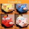 Cartoon Style Red Taxi Soft Plush Doll For Photography And Decor