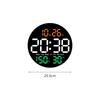 Digital Wall Clock Temperature Meter Mute Remote Control Digital Alarm Clock