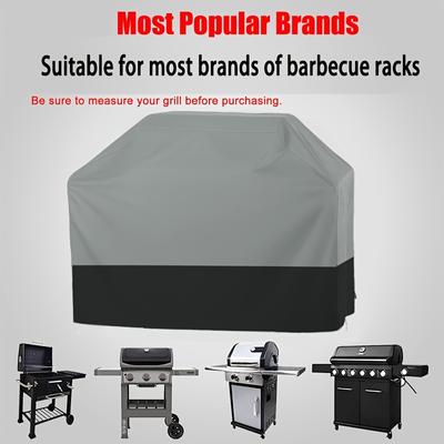 BBQ Kryt na grilovanie na grilovanie Prachotesný a vodotesný kryt na grilovanie na drevené uhlie Kryt na grilovanie vonku odolný voči dažďu