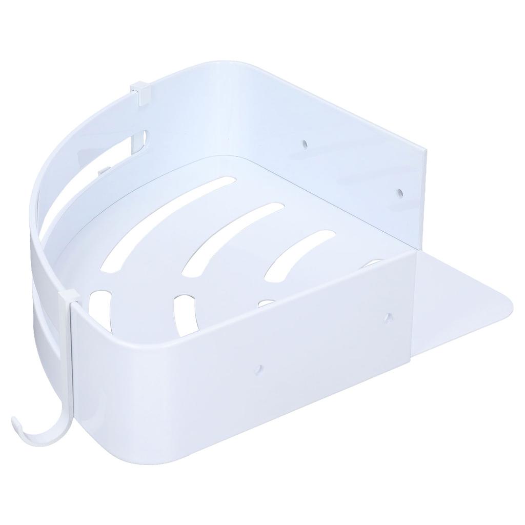Shower Corner Organizer Aluminium Alloy Durable Rustproof Widely Used Easy Installation Corner
