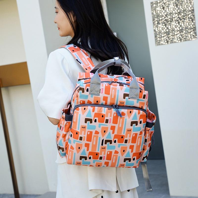 Schoolbag New Mommy Bag Shoulder Large Capacity Maternal and Infant Bag Multifunctional Maternity Bag Bao Ma Light Going Out Korean Version Backpack