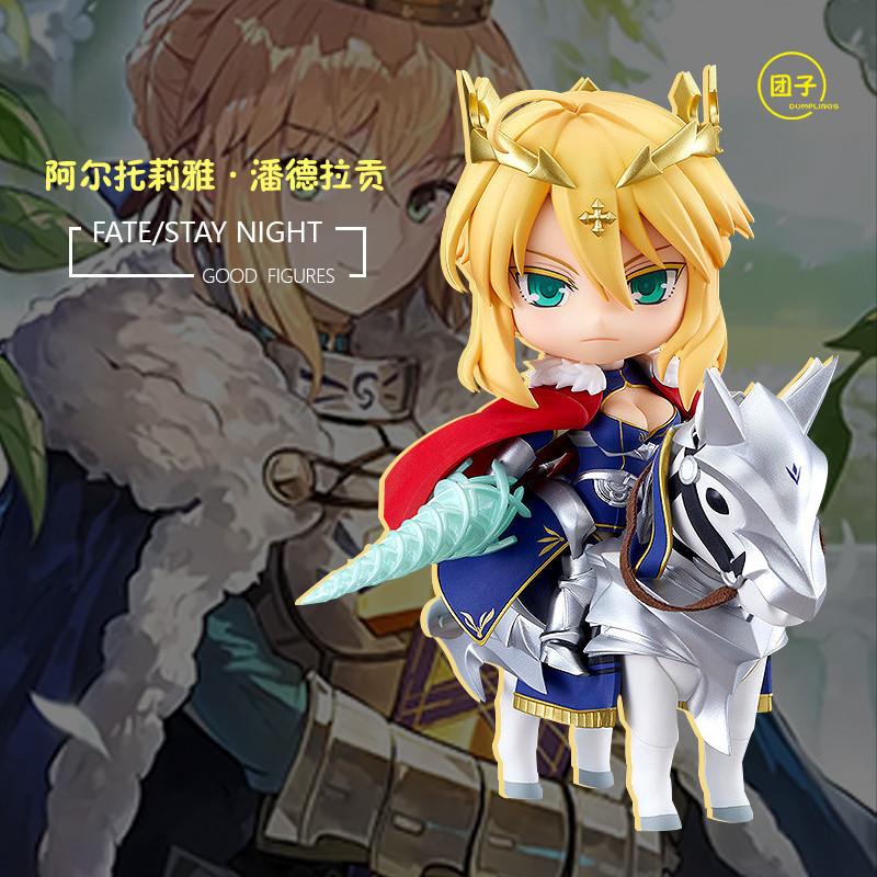Fate Anime Figure #1532 - Saber Artoria Pendragon Action Model, Swappable Faces Movable Joints Collectible Toy