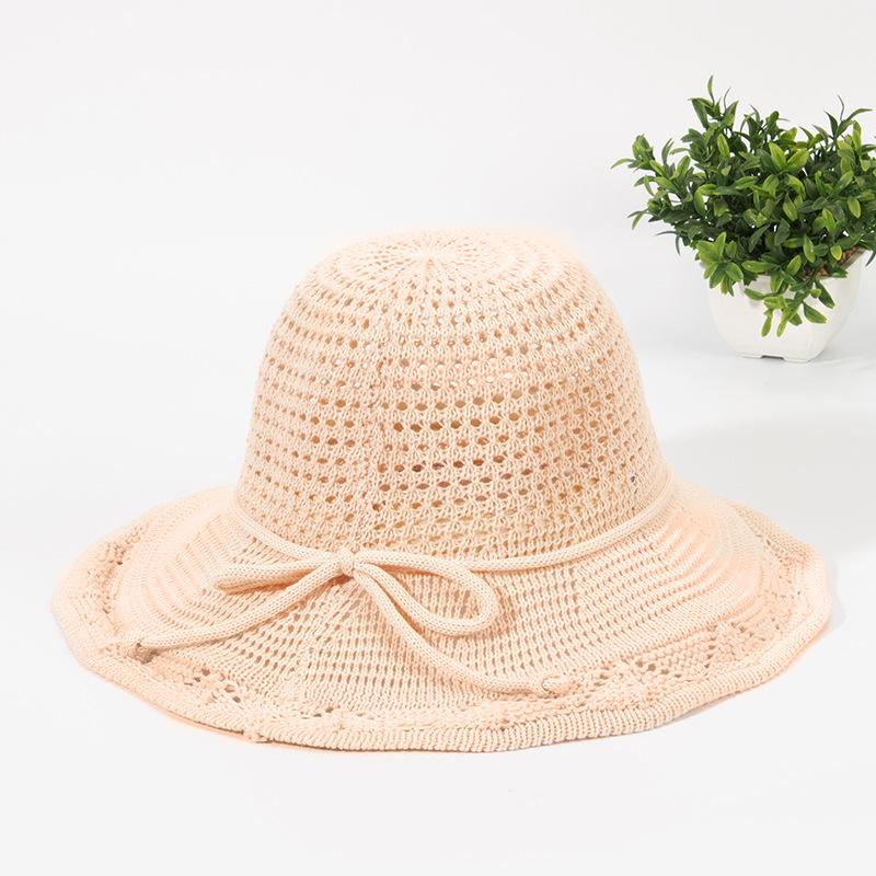 

Летняя женская соломенная шляпа с большими полями для защиты лица от солнца, пляжная шляпа-рыбак для защиты от солнца One size бежевый