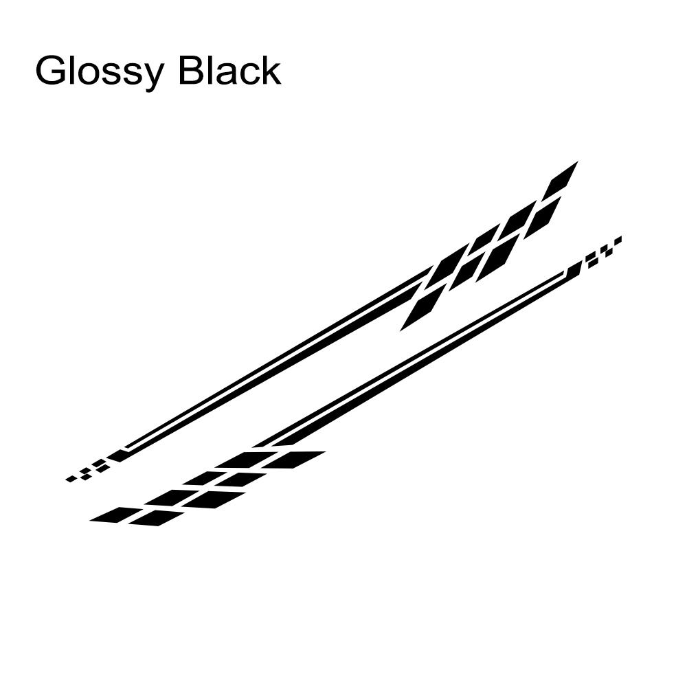 Car Waist Line Vinyl Film Stickers For SUV Auto Racing Sport Styling Long Stripes Graphic Stripes Decor Decal Tuning Accessories