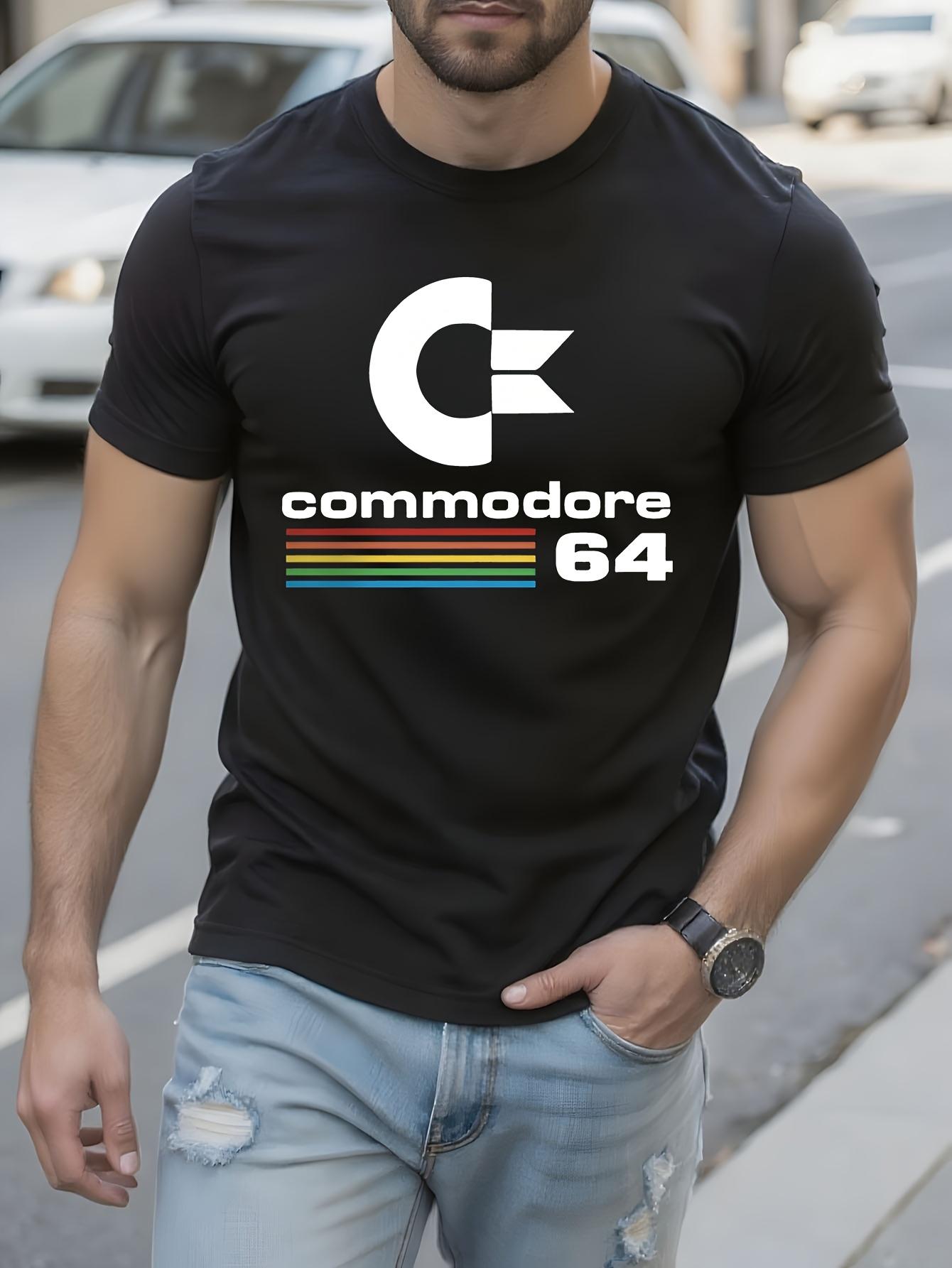 Vintage Tshirt Vintage Commodore 64 Retro Computer Graphi... XXL