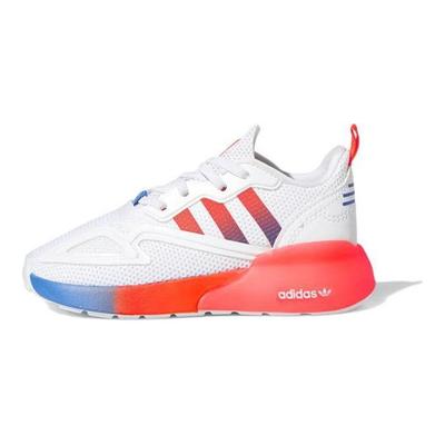 Originals ZX 2K Non-Slip Low-Top Walking Shoes Baby Shoes White Orange Blue FX9534