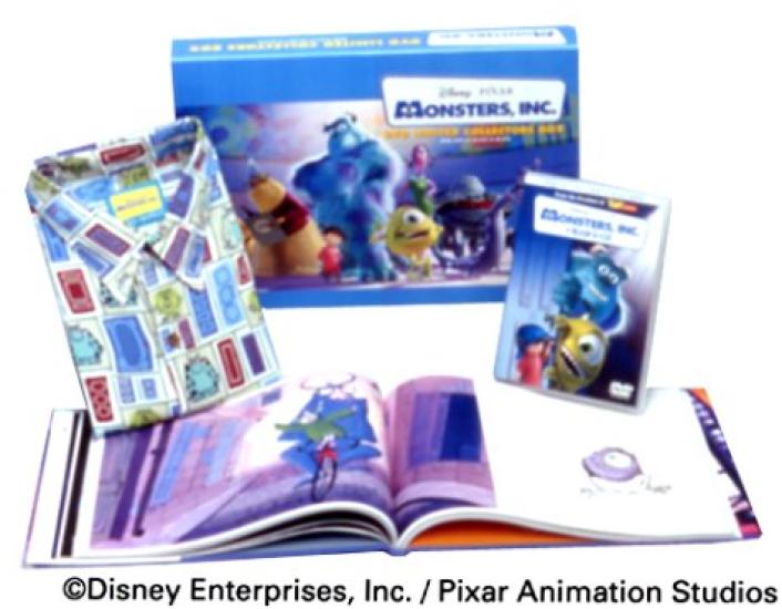 

DVD Ограниченная коробка Корпорация монстров. Коллекционный