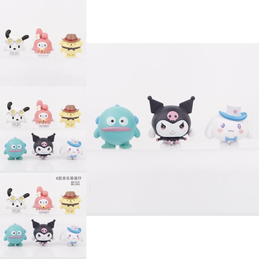 Adorable Sanrio Melody Kuromi Pvc Anime Figure Blind Box Collectible Toy