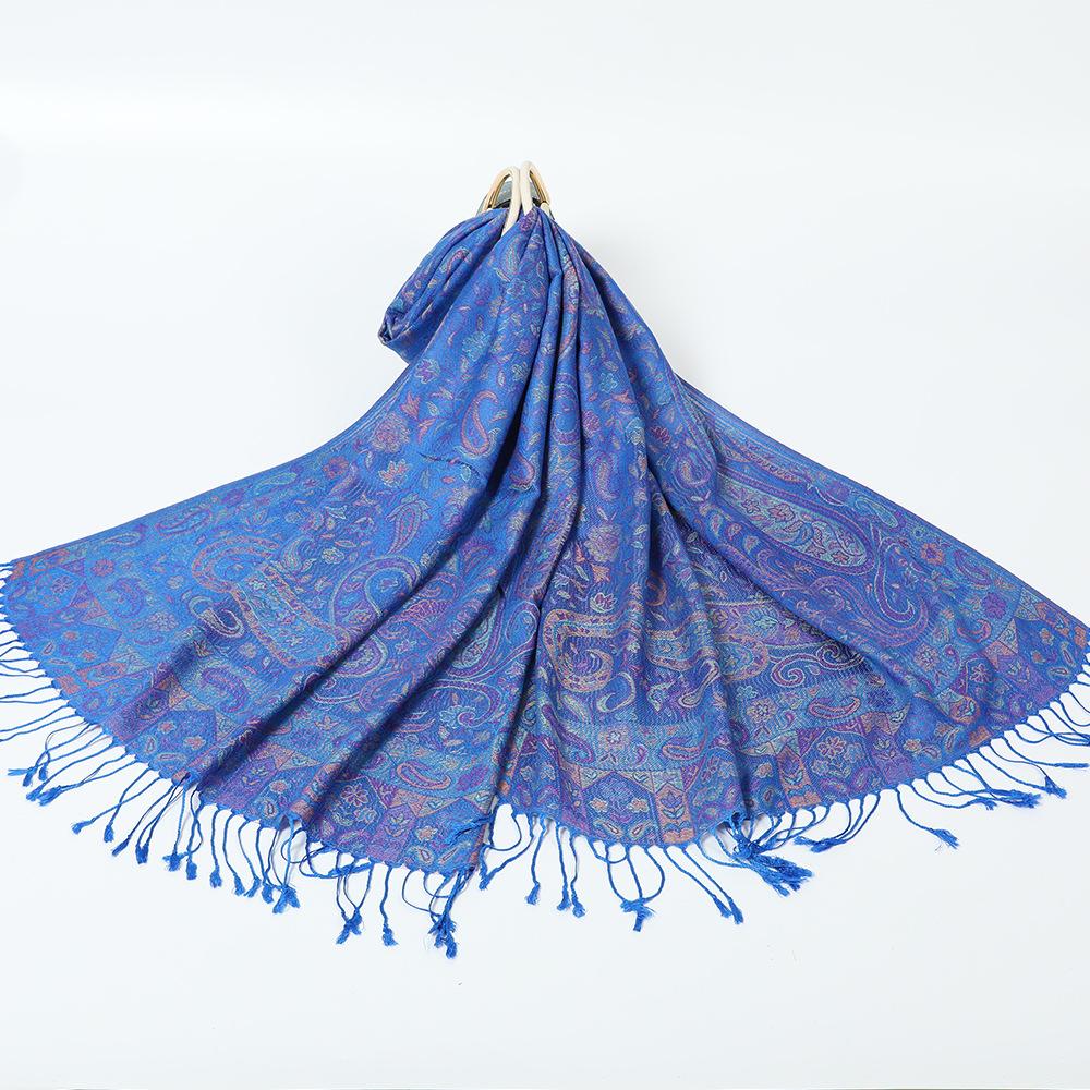 Shawl outside women's spring and autumn cape long scarf cheongsam outside air-conditioned room scarf cape