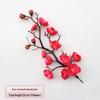 Silk Plum Blossom Simulation Flowers for Home Decor: Perfect for Living Room, TV Cabinet, or Coffee Table Arrangements.