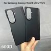 600D Skin Feel Carbon Fiber Texture PC Magnetic Case for For Samsung Galaxy Z Fold 8 Ultra 7 6 5 Hinge Protect Metal Lens Cover