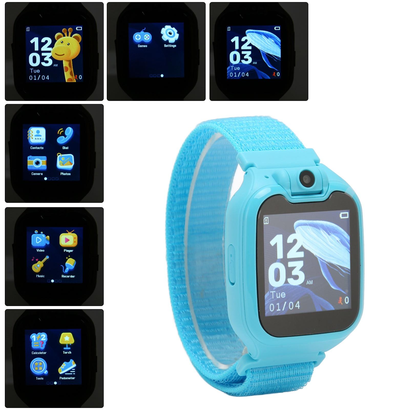 

2G GSM Kids Cell Phone 00000 1.54in Color 400mAh Two Way Video Call SOS Smart Kids Watch with Classroom Mode