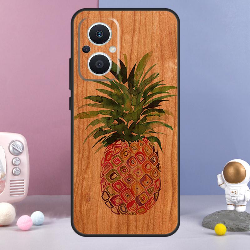 Deer Lion Elephant Wood Animal Funda For OPPO Reno 13 F 11F 12F 14F 10 11 12 14 Pro 7 8 Lite OPPO Find X6 X5 X8 X9 Pro Case