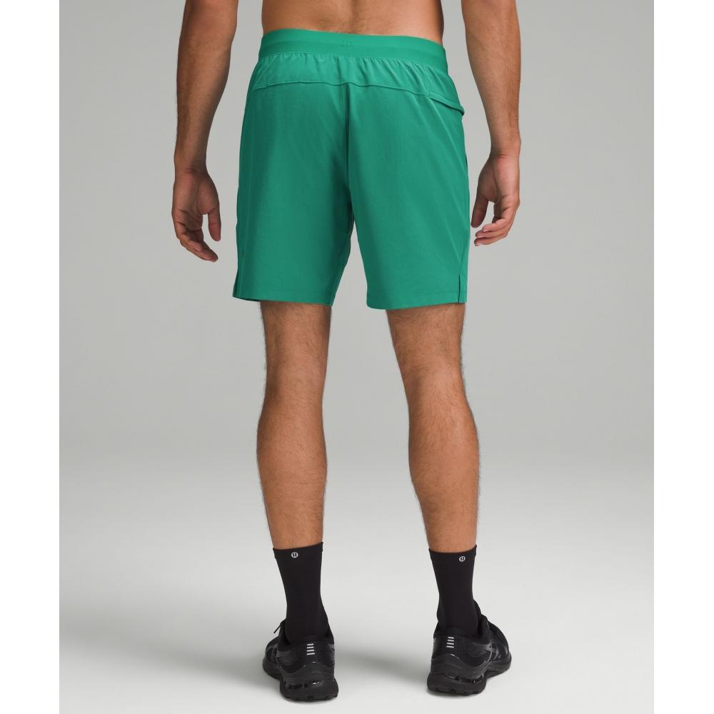 Lululemon Zeroed In lInerless Short 7  Cascadia Green