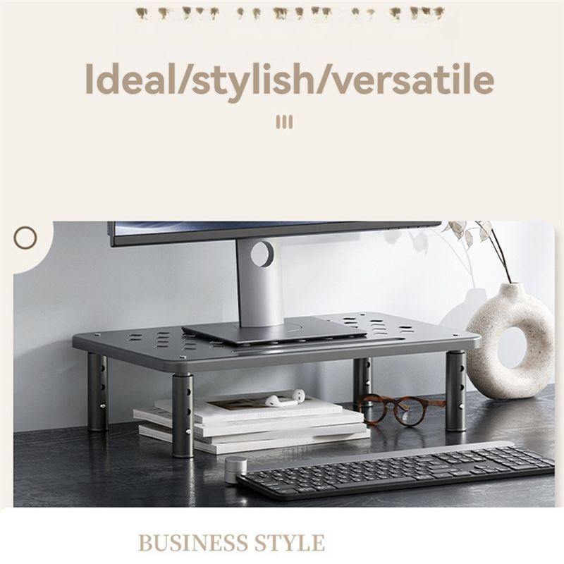 C-Convenient-Adjustable Desktop Monitor Stand Display Stand Screen Rack Holder For Office, Studio, Study & Students B