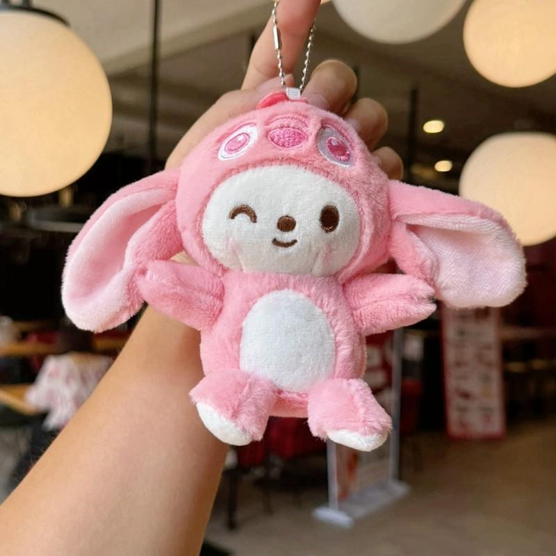 Stitch Plush Keychain With Keyring For Backpack Decor And Collectors