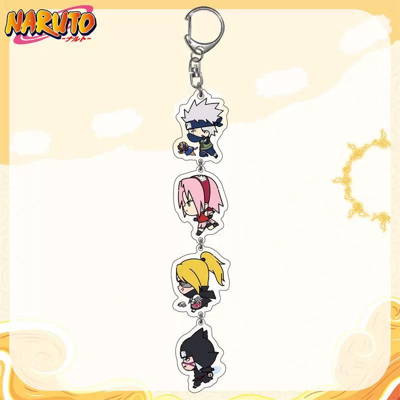 Accesorii pentru breloc acrilic Naruto Anime Uzumaki Breloc cu desene animate Naruto