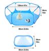 Waterproof Kids' T-Shaped Animal Play Tent & Ball Pool