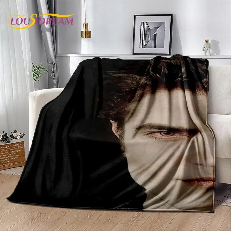Die Twilight Saga HD-bedruckte weiche Plüschdecke, Flanelldecke, Überwurf, Decke für Wohnzimmer, Schlafzimmer, Bett, Sofa, Picknick, Abdeckung für Kinder