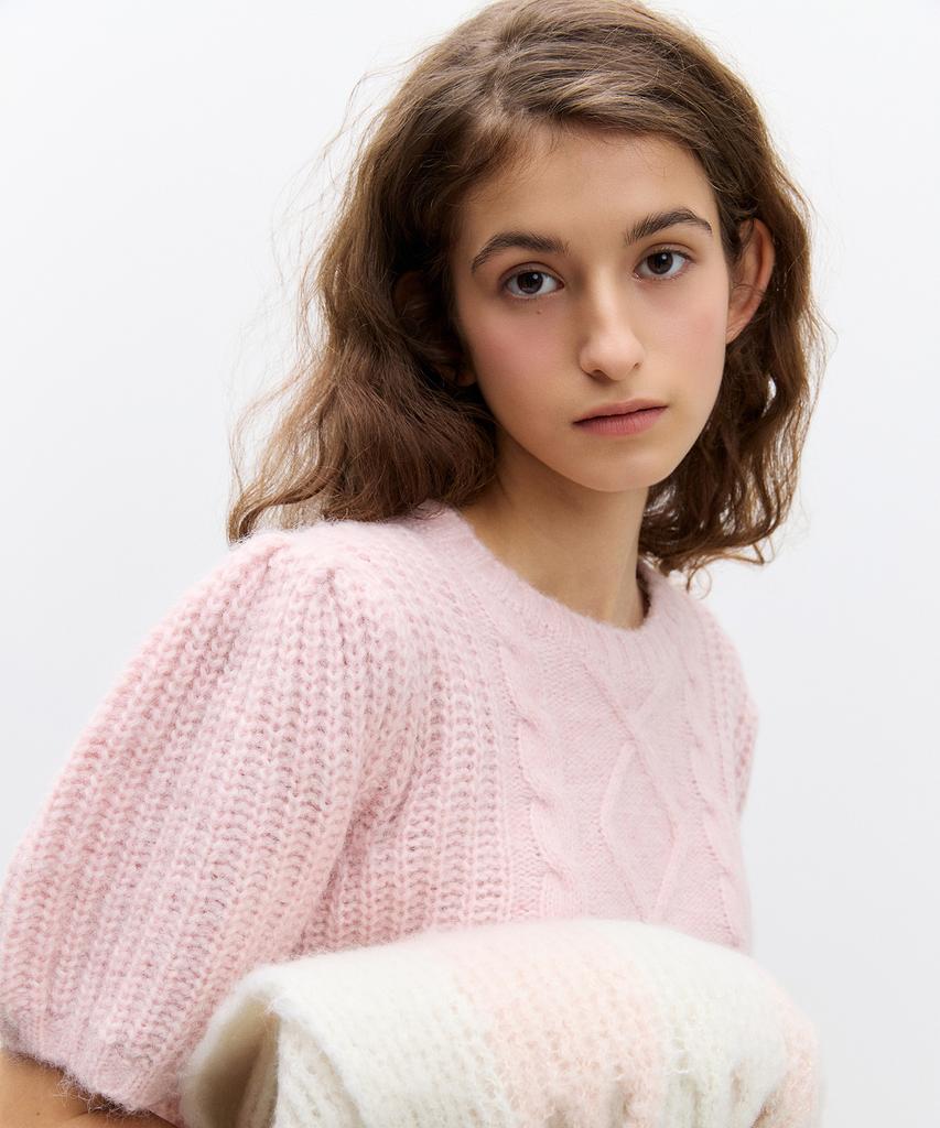 Lilisu Sofy Knit Top / Pink