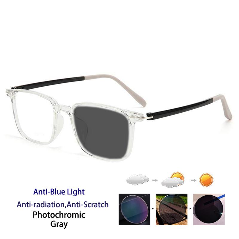 Square Anti Blue Light Reading Glasses Men Woman Prescription Glasses Optical Glasses Single Focus Presbyopic Glasses