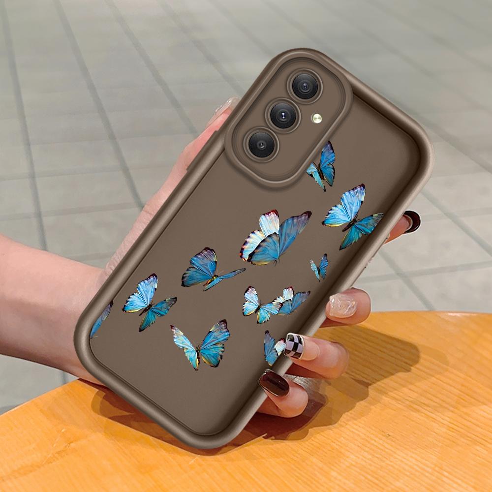 Soft Silicone Square Ladders Cartoon Pattern Full Cover Camera Protection Shockproof Case for Huawei Honor Xiaomi Redmi Samsung