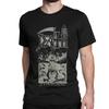 Fun Death Band T-Shirt Men Round Neck Pure Cotton T Shirts Short Sleeve Tees Printing Clothing