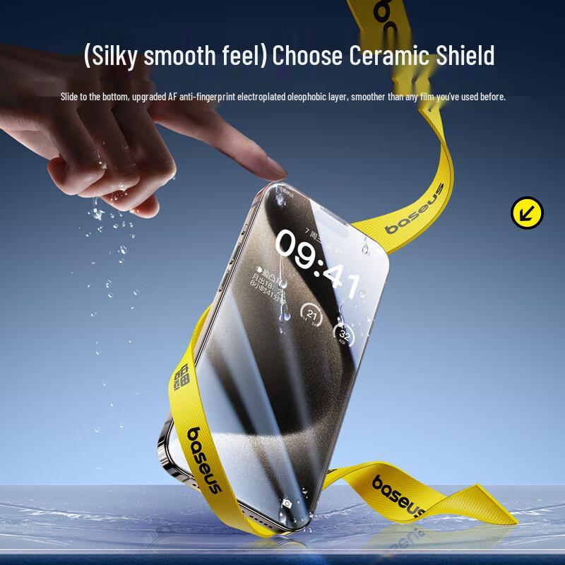 Baseus Ultra-Ceramic Tempered Glass Screen & Lens Protectors for iPhone