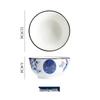 Chinese Underglaze Ceramic Ramen & Soup Bowl