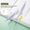 Nail Art Pen Pictură cu peri flexibili de lungă durată Frumos Nail Art Liner Brush Pen Instrument de frumusețe