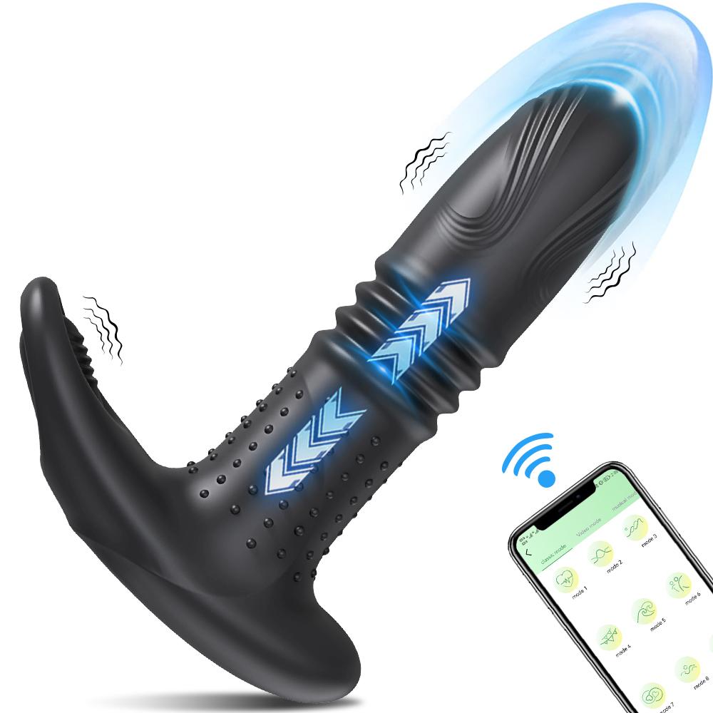 Butt Plug Anal Vibration Masturbation Tools Men Women Dildo Vibrator Anal Plug Sex Toys Anal Plug Vibrator Gay Adult Toys